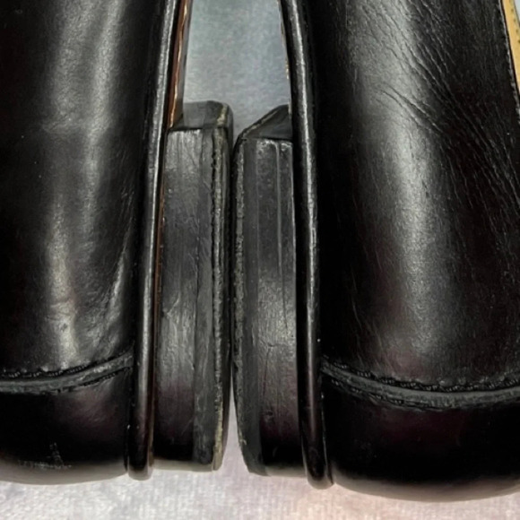 Circa Joan & David Black Leather Flat Women’s 8.5 - Picture 9 of 11